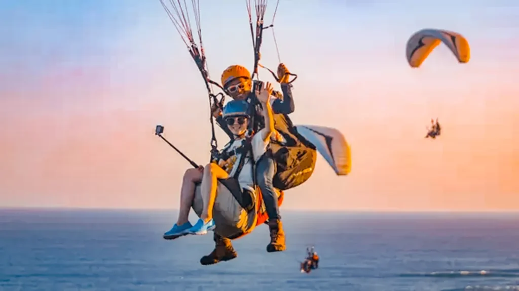 Bali paragliding with transport by Cheap Bali Transport